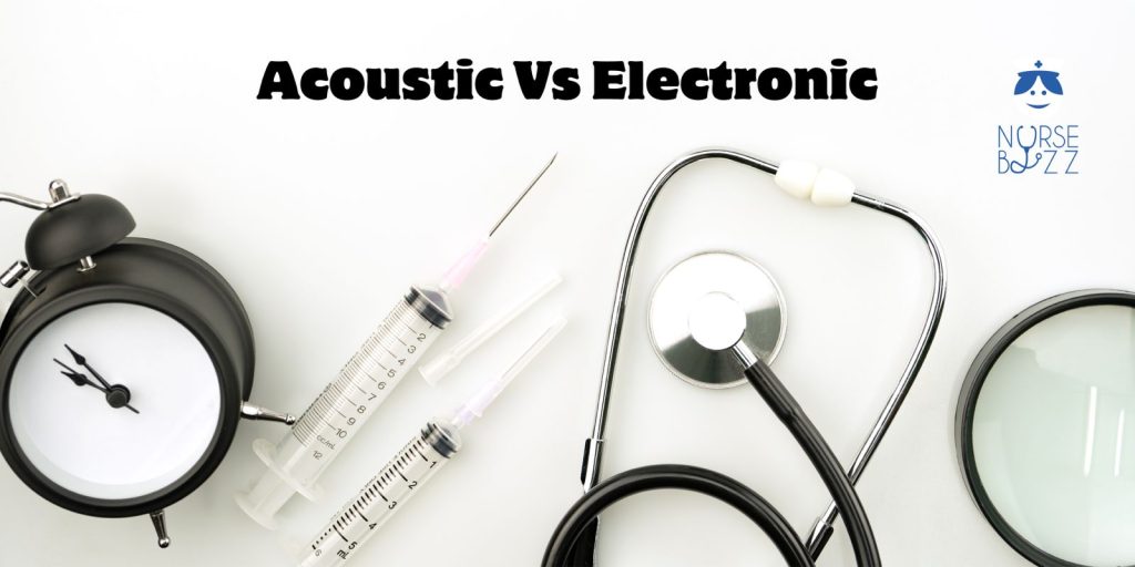 Acoustic vs electrnic stethoscope