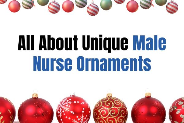 Male nurse ornaments