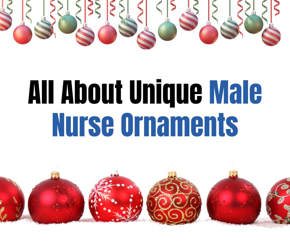 Male nurse ornaments