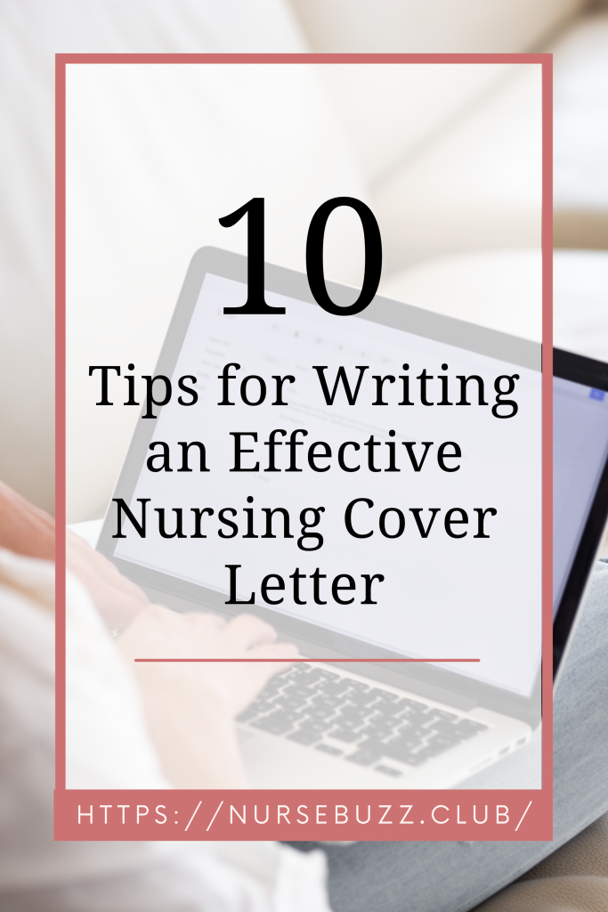 nurse cover letter